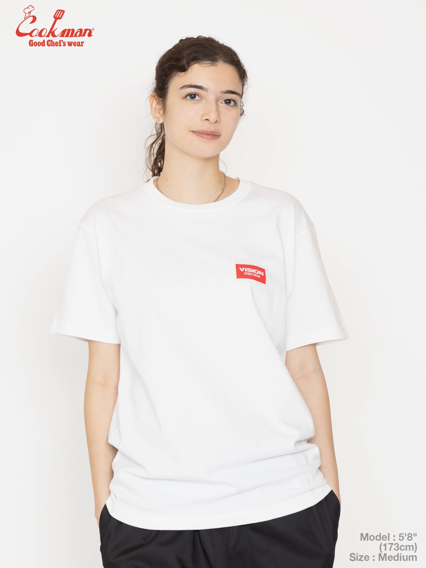 Tees - Vision Logo : White