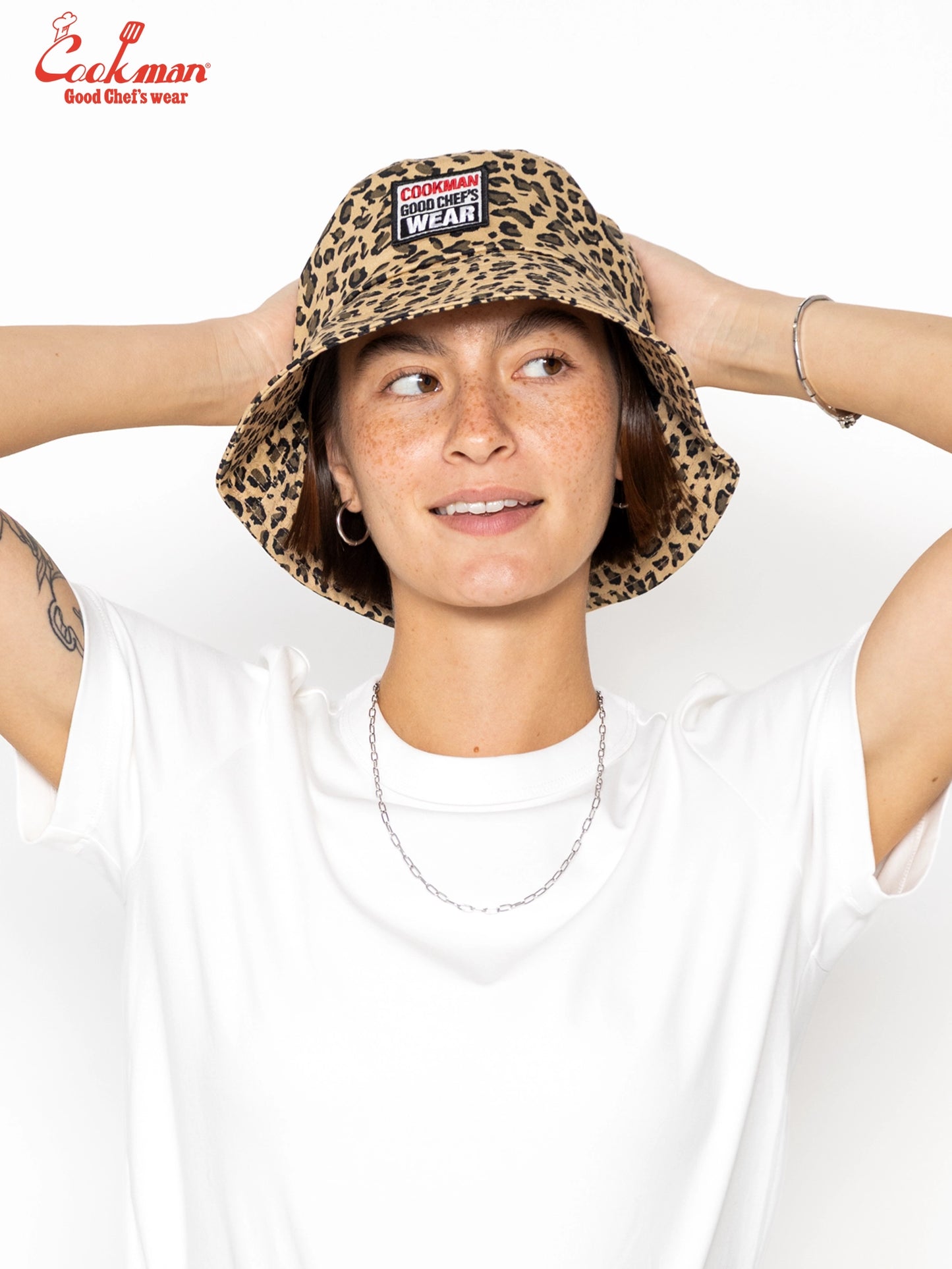 Bucket Hat - Vision Logo : Leopard
