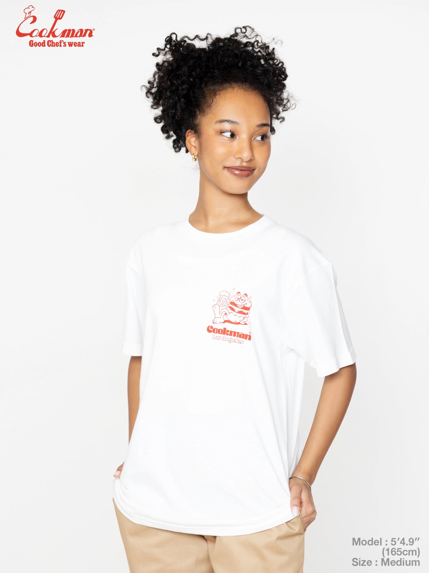 Tees - Cheers Burger : White
