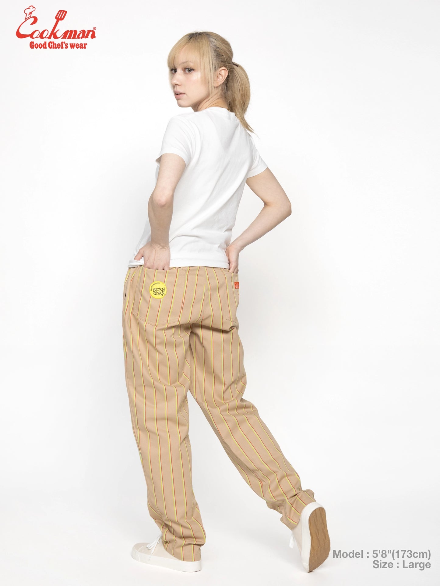 Chef Pants - BjornQorn : Carton Stripe