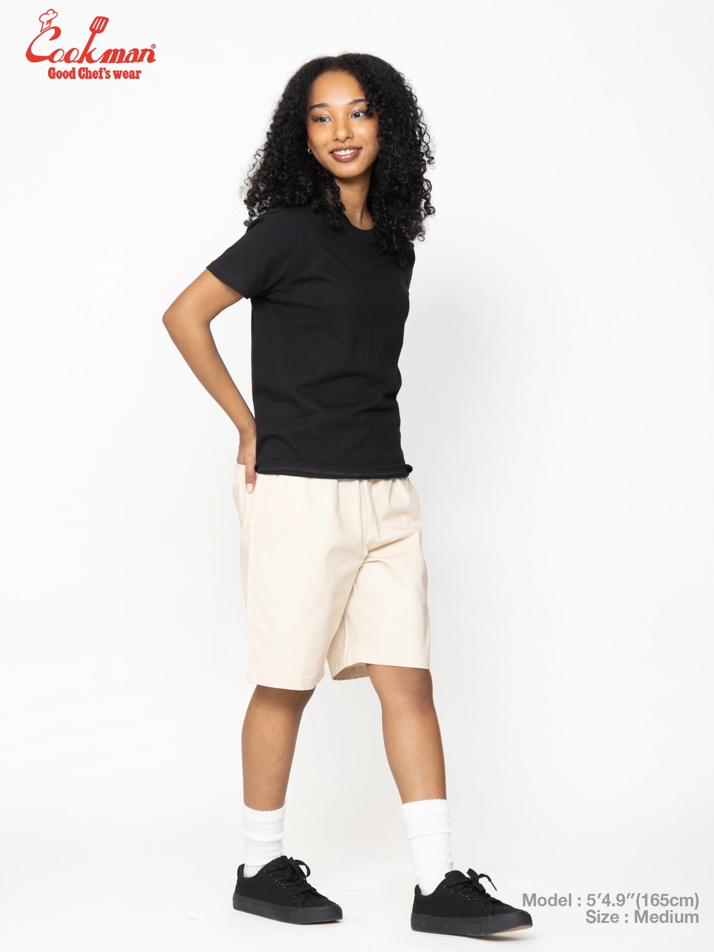 Carpenter's Pants Short : Heavy twill - Cream