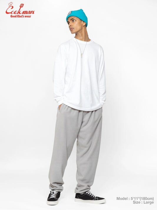 Chef Pants - Fleece : Light Gray