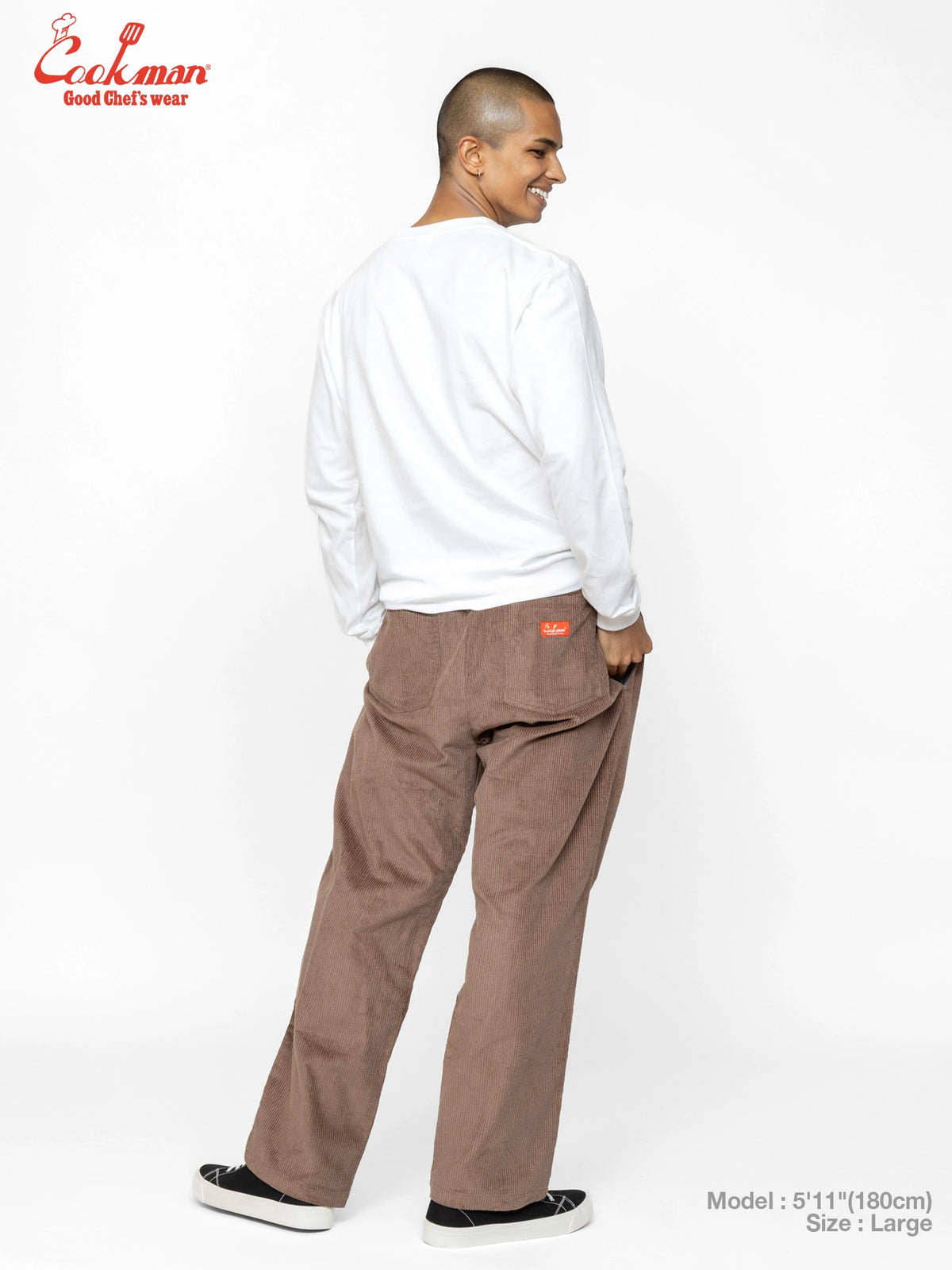 Chef Pants Semiwide - Corduroy : Cocoa