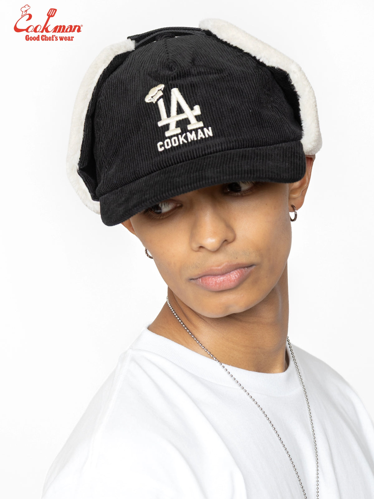 Flight Cap -  Chef Hat LA : Black
