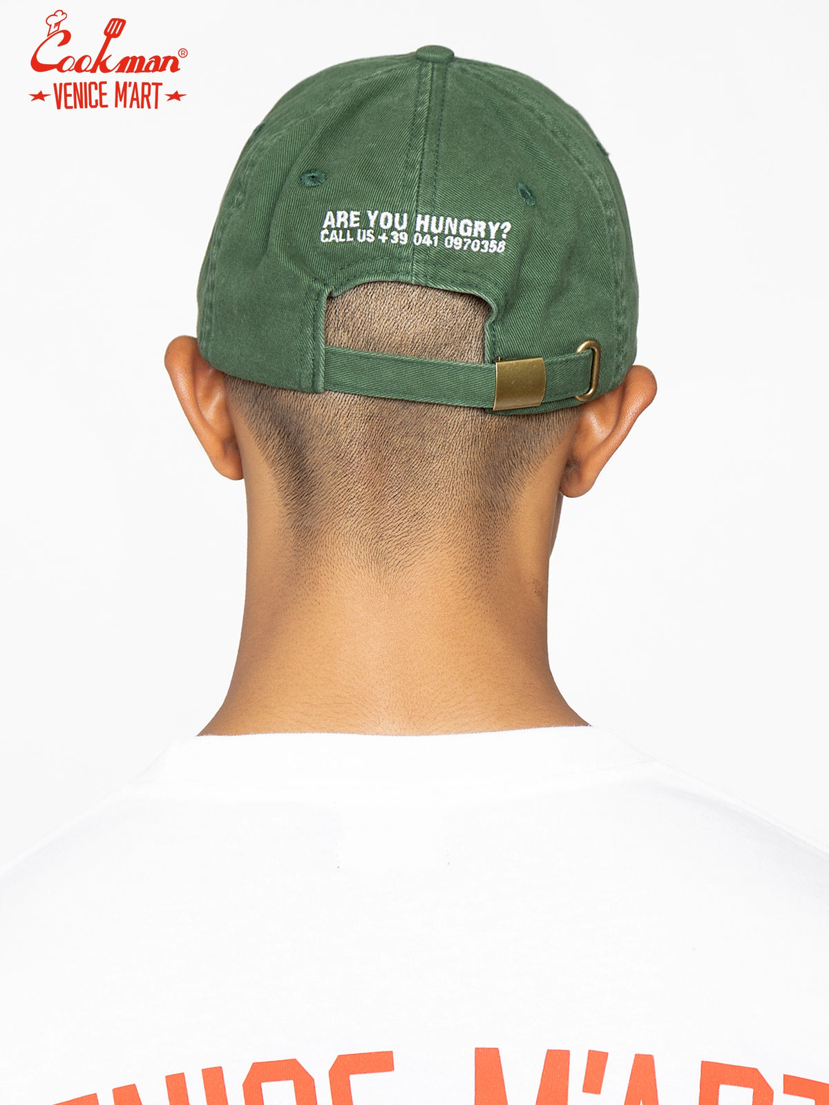 Cap - VENICE M'Art Embroidery : Dark Green