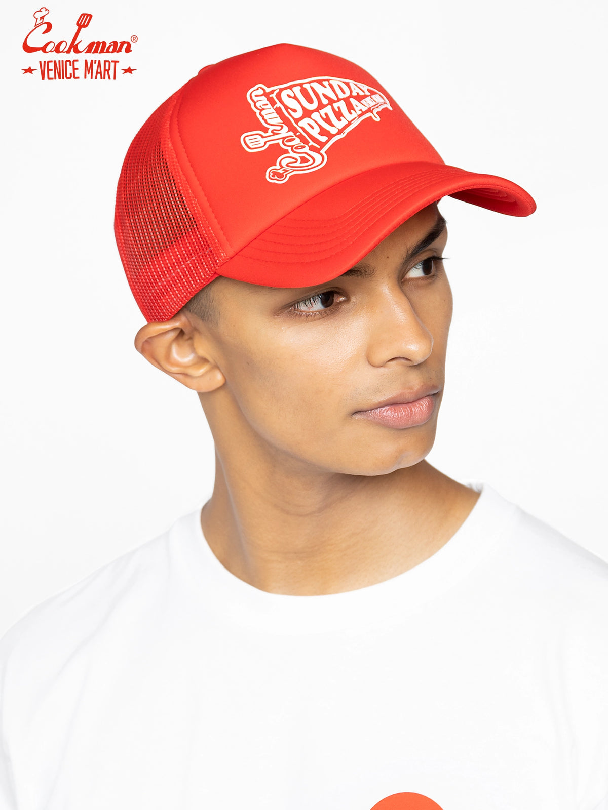 Cap - VENICE M'Art Trucker : Red