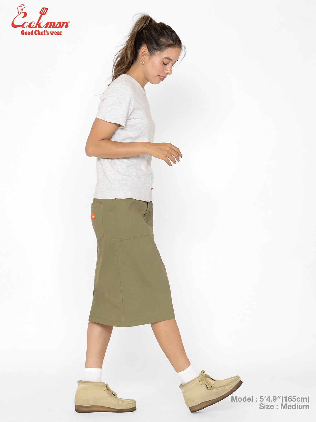 Baker's Skirt - Olive