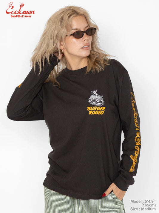 Long Sleeve Tees - Rodeo : Rodeo : Charcoal