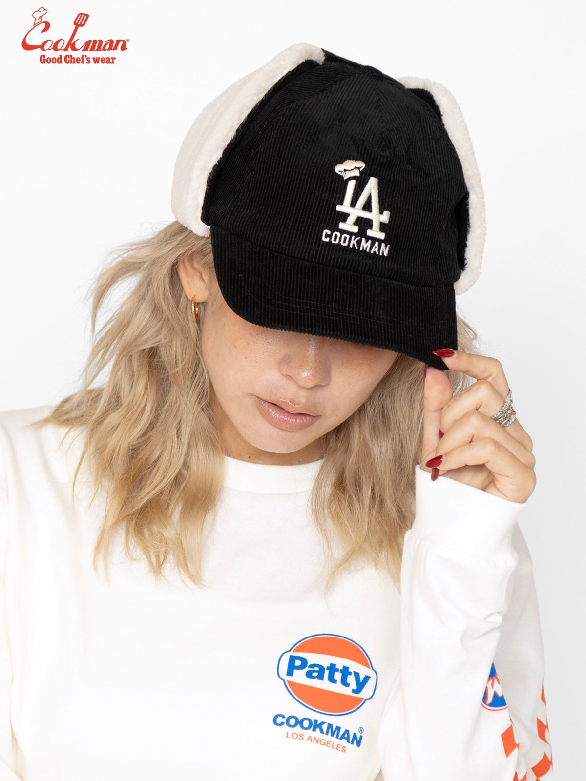Flight Cap -  Chef Hat LA : Black