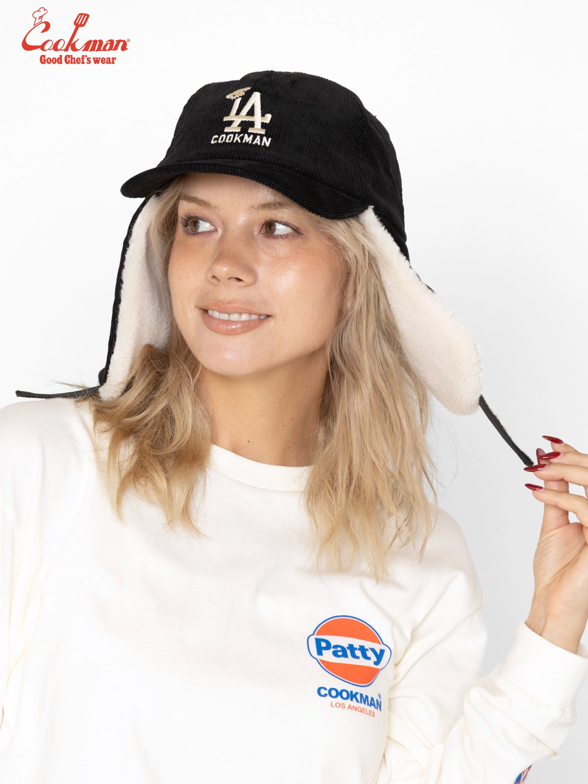 Flight Cap -  Chef Hat LA : Black