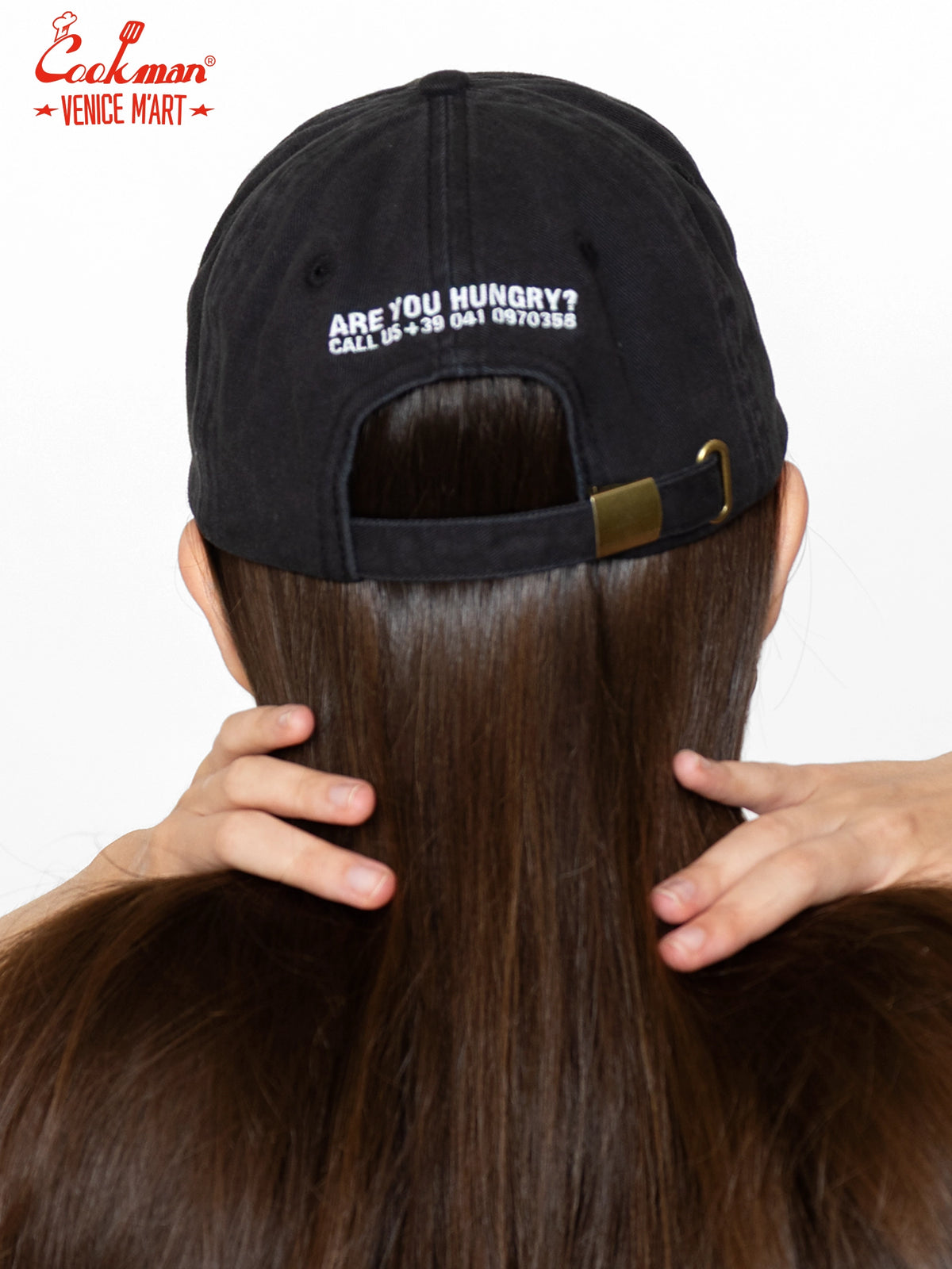 Cap - VENICE M'Art Embroidery : Black