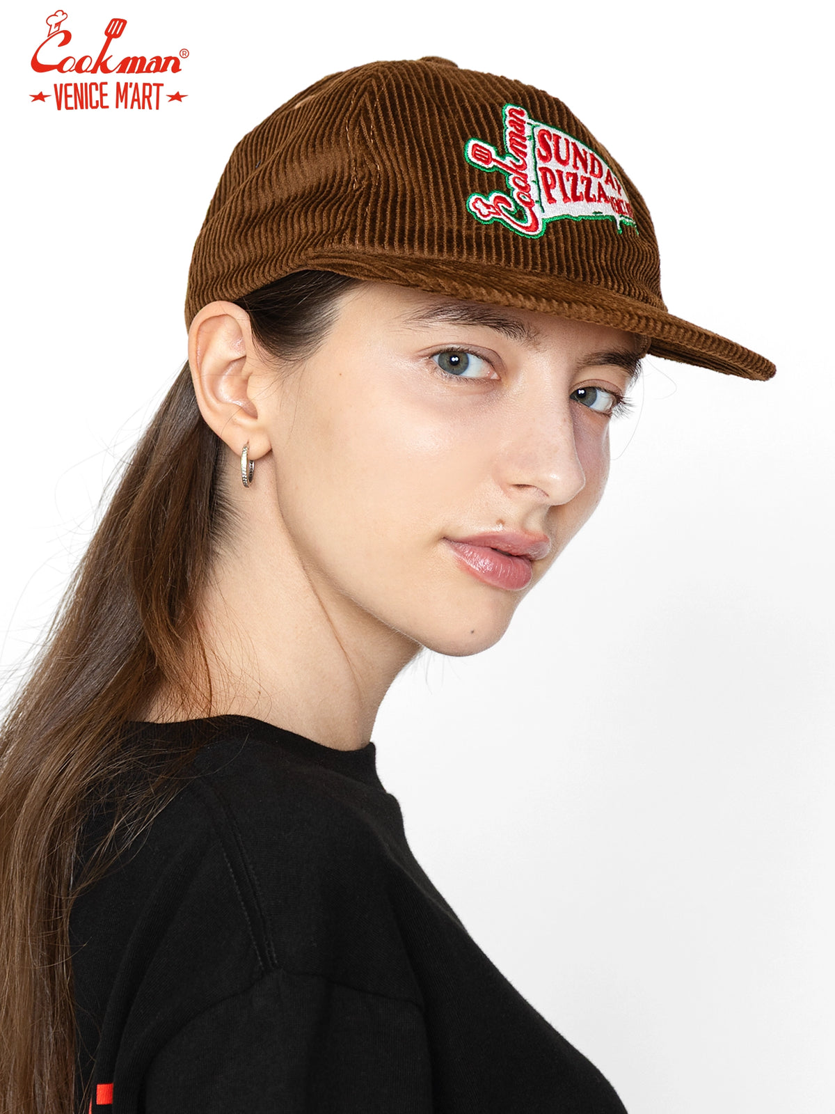 Cap - VENICE M'Art Corduroy : Brown