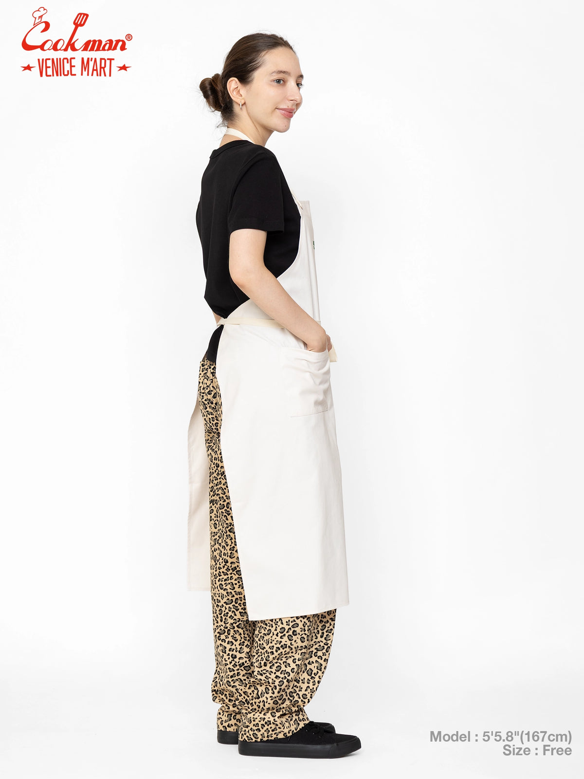 Long Apron - VENICE M'Art : Cream