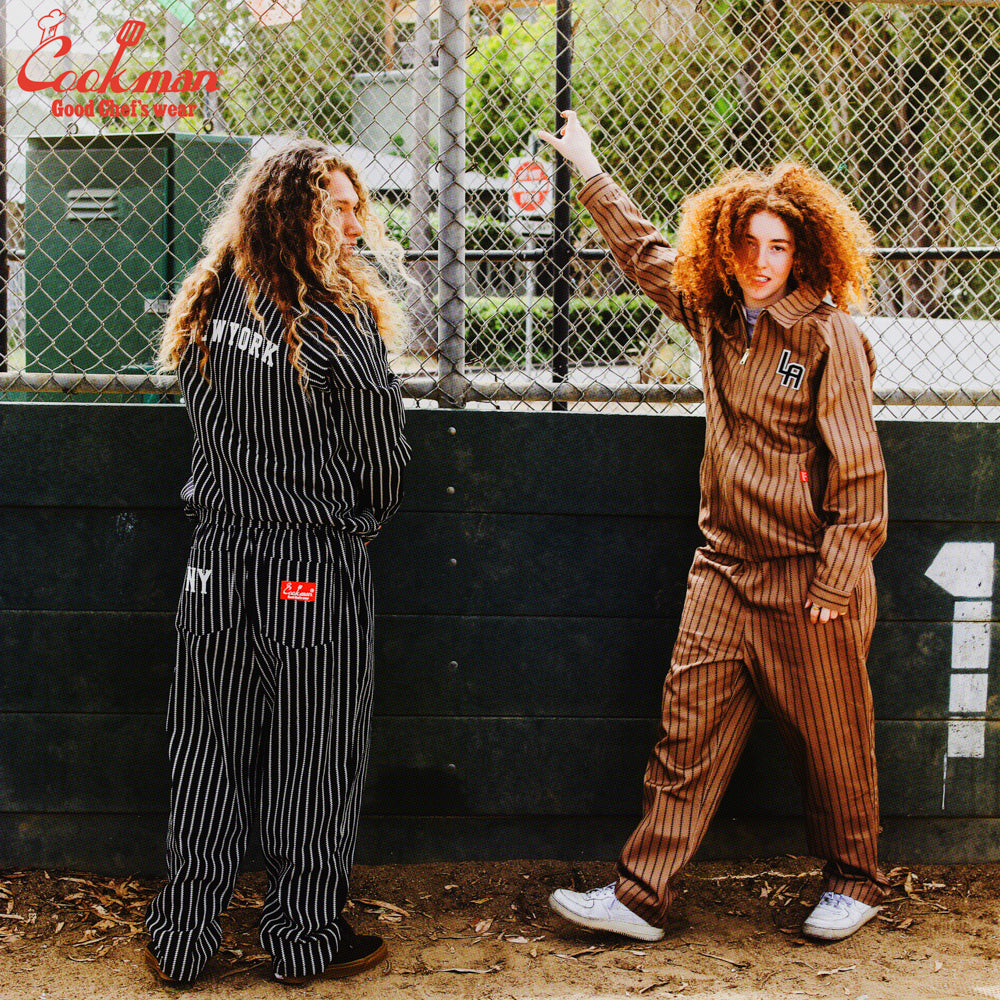 Cookman Chef Pants Semiwide NY Black Yankees