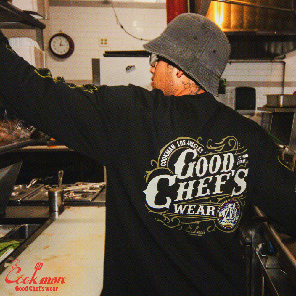 Cookman Long Sleeve Tees - Chocolate Package : Black