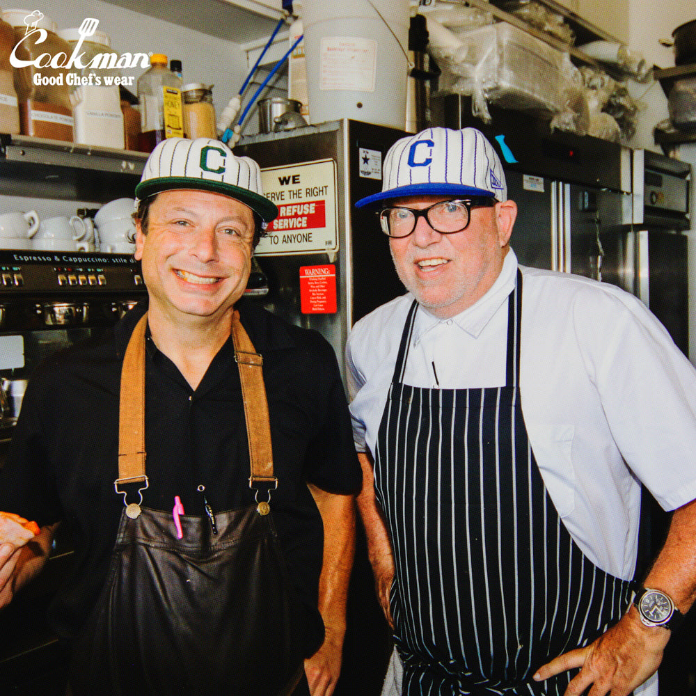 Cookman - Flat Brim Snapback Cap : Stripe Navy