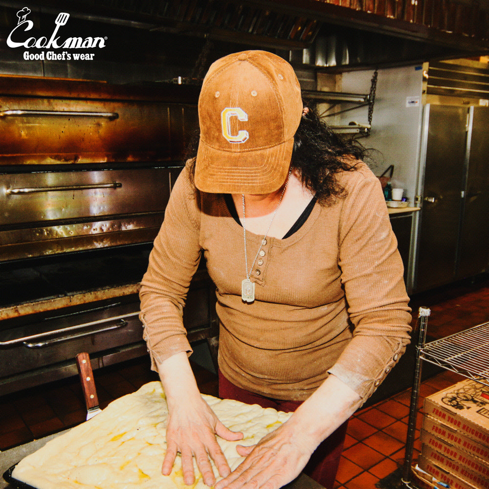 Cookman - Curve Brim Cap : Corduroy Brown