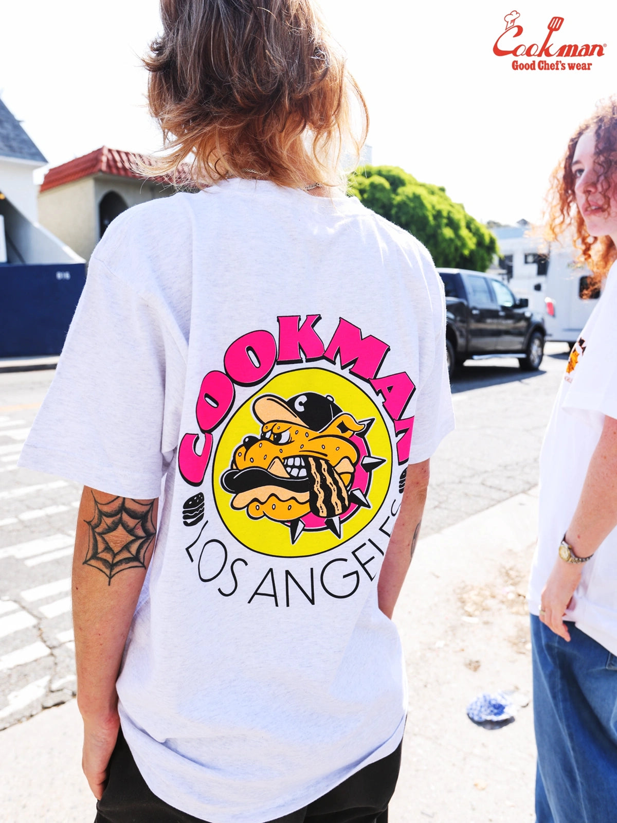 Tees - Burger Dog : Off White