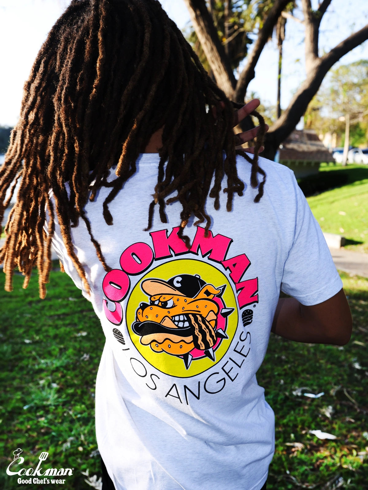 Tees - Burger Dog : Off White