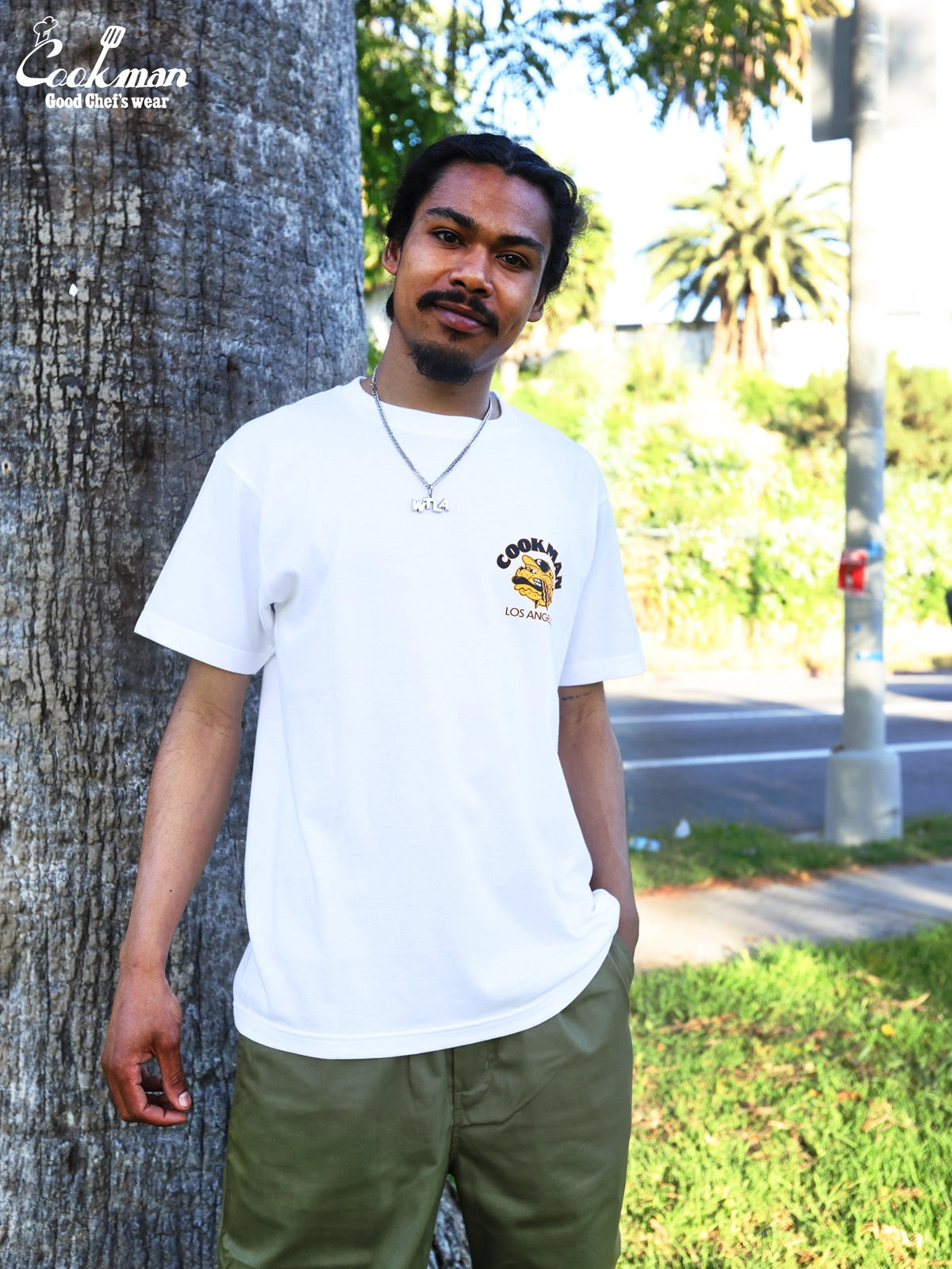Tees - Burger Dog : White