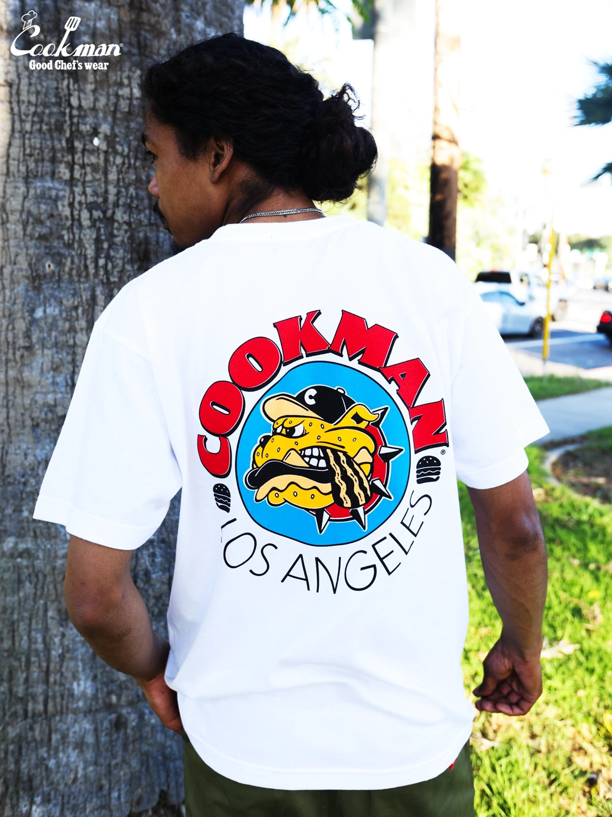 Tees - Burger Dog : White
