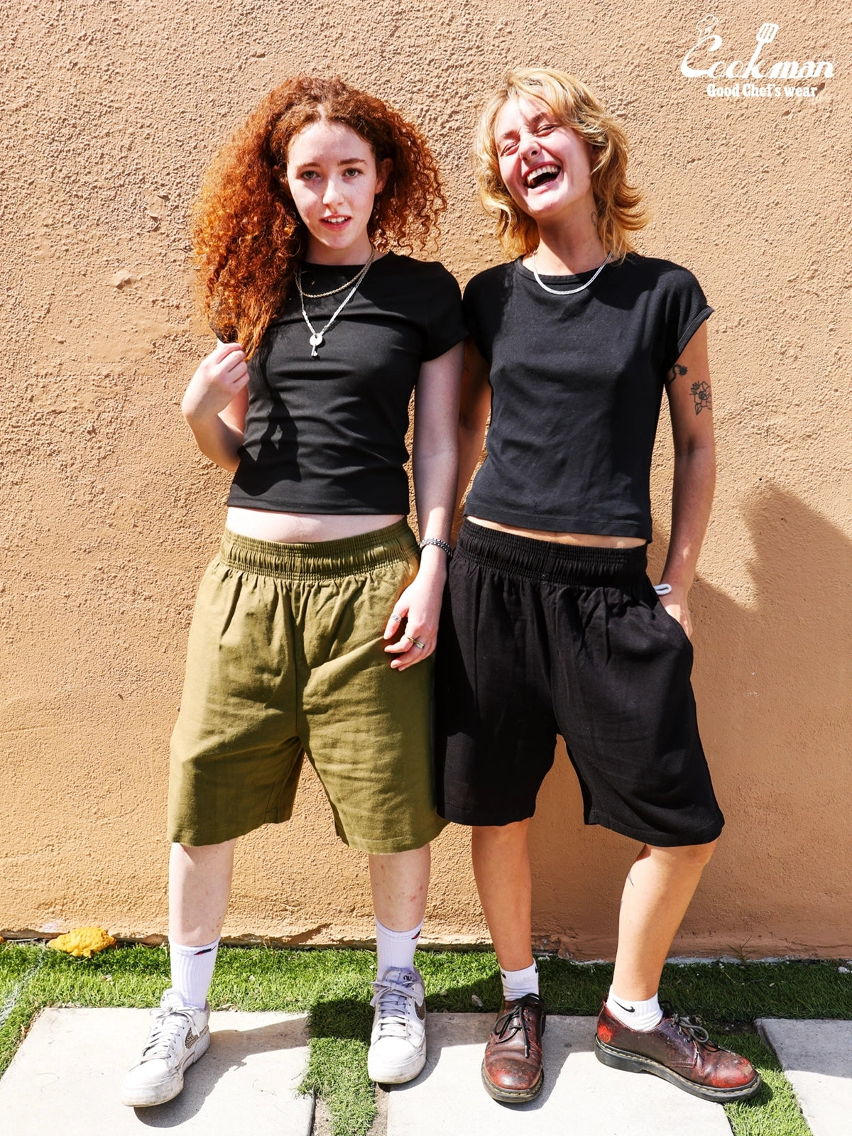 Chef Short Pants - Linen : Olive