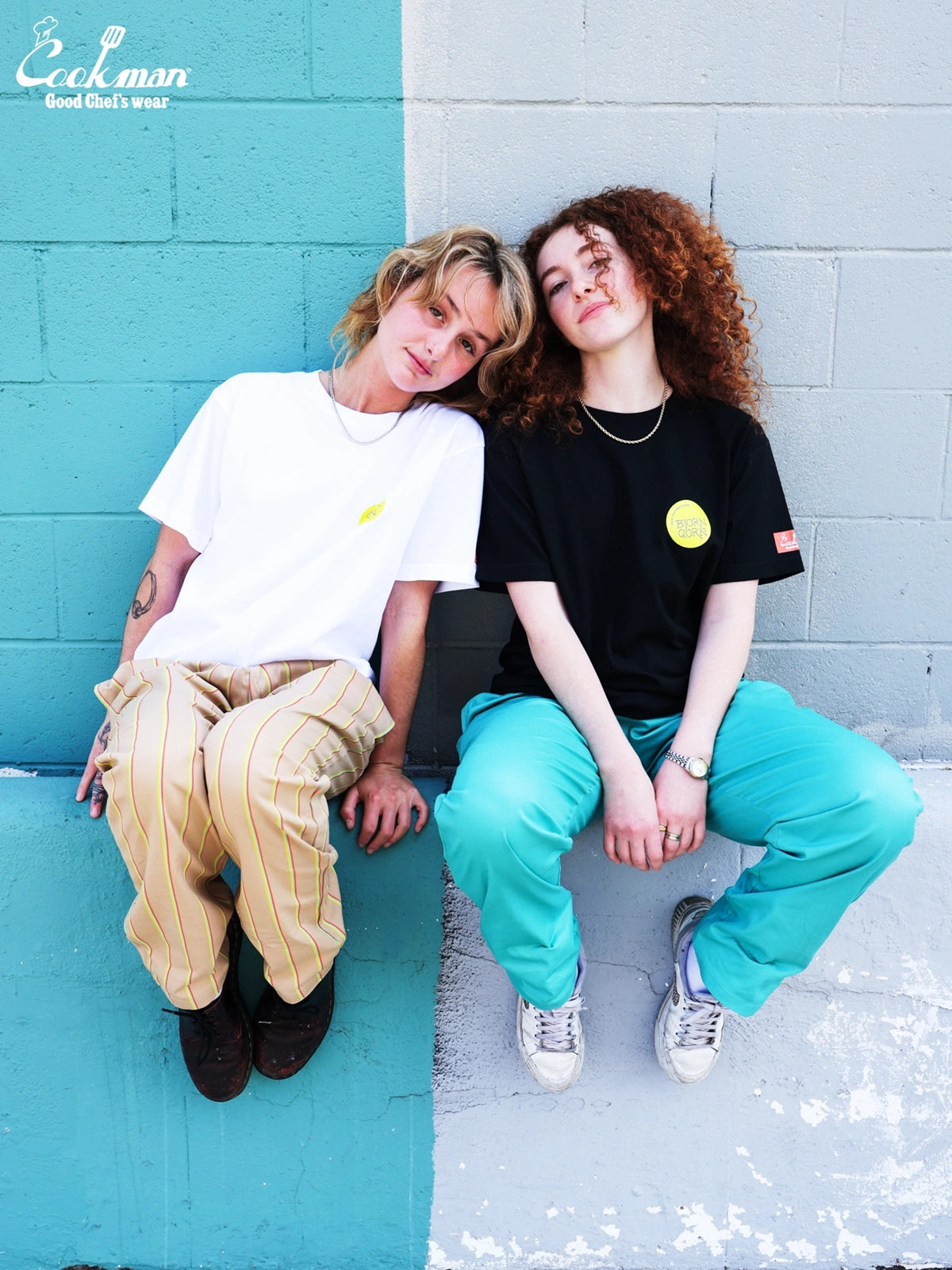 Tees - BjornQorn Popped by The Sun : Black