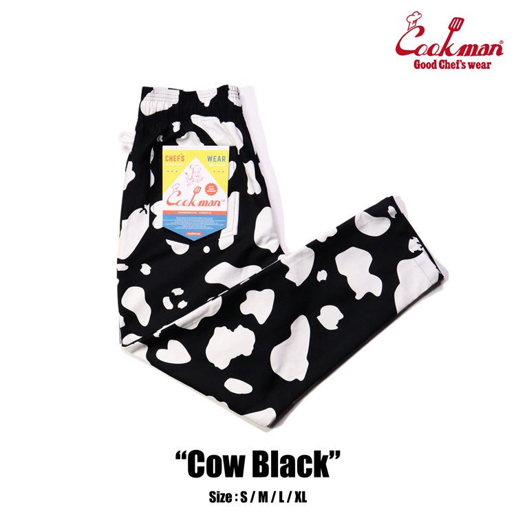 Chef Pants - Cow : Black
