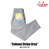 Cookman Chef Pants - Cabana Stripe : Gray