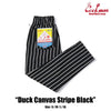 Cookman Chef Pants - Duck Canvas Stripe : Black