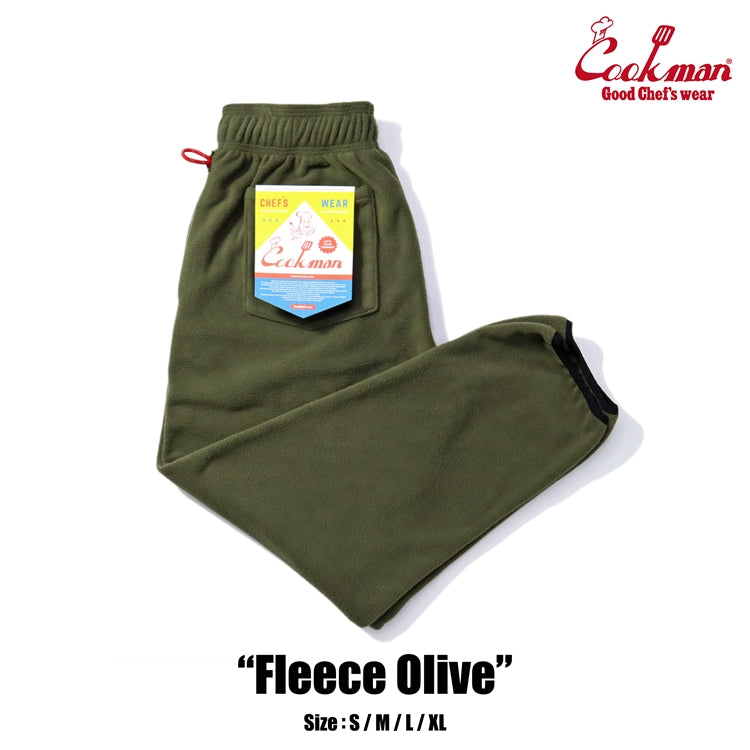 Cookman Chef Pants - Fleece : Olive