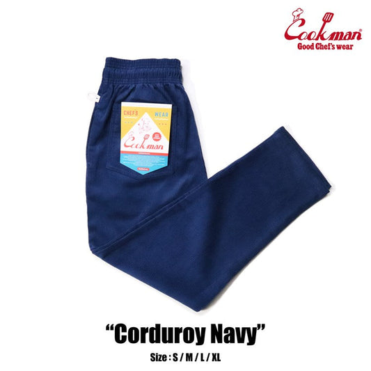 Cookman Chef Pants - Corduroy : Navy