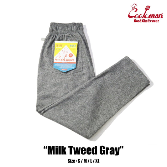 Cookman Chef Pants - Milk Tweed : Gray