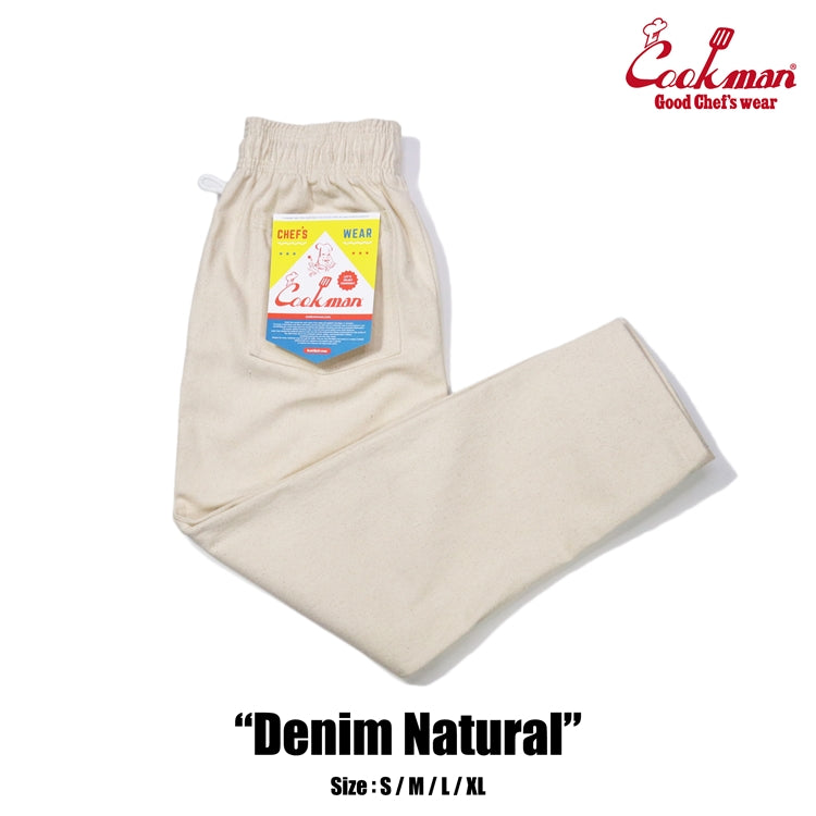 Chef Pants - Denim : Natural