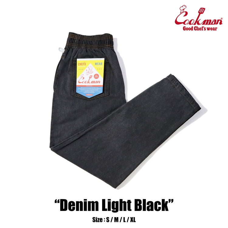 Chef Pants - Denim : Light Black