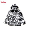 Cookman Freezer Jacket - Zebra