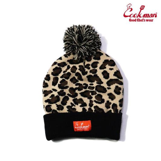 Cookman Beanie - Leopard