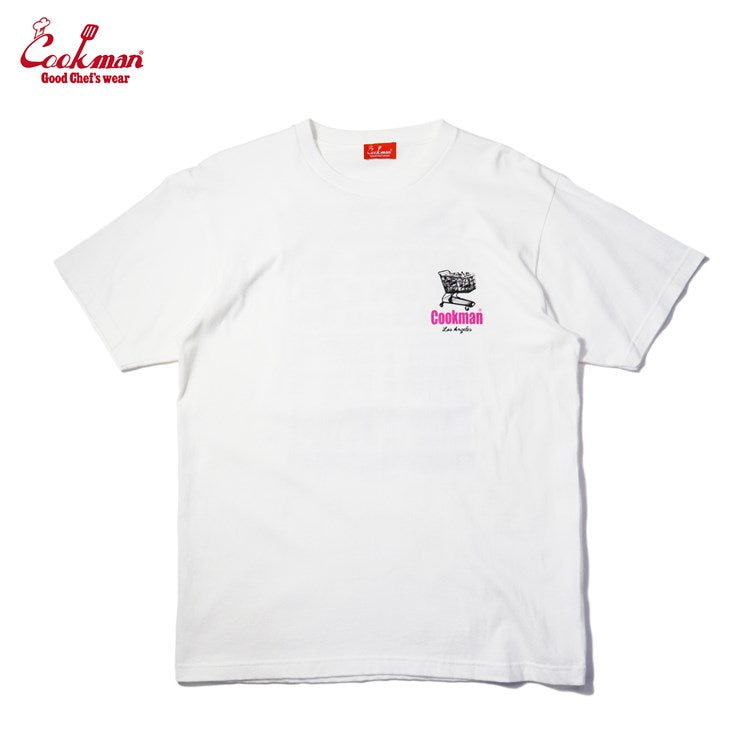 Cookman T-shirts - Supermarket : White