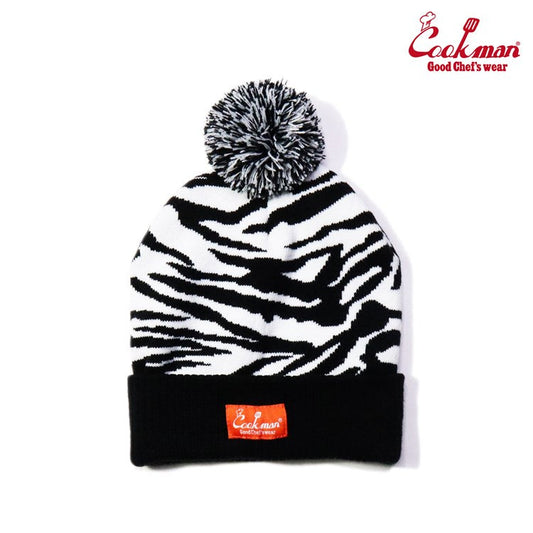 Cookman Beanie - Zebra