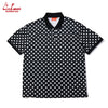 Cookman Polo Shirts - Dots : Black