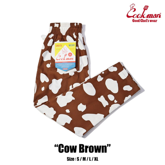 Cookman Chef Pants - Cow : Brown