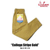 Cookman Chef Pants - College Stripe Gold