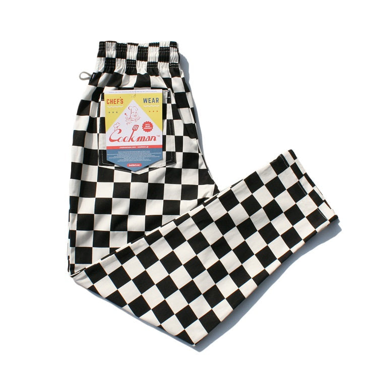 Chef Pants - Checker : Black