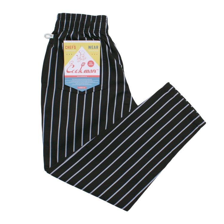 Chef Pants - Stripe : BLACK