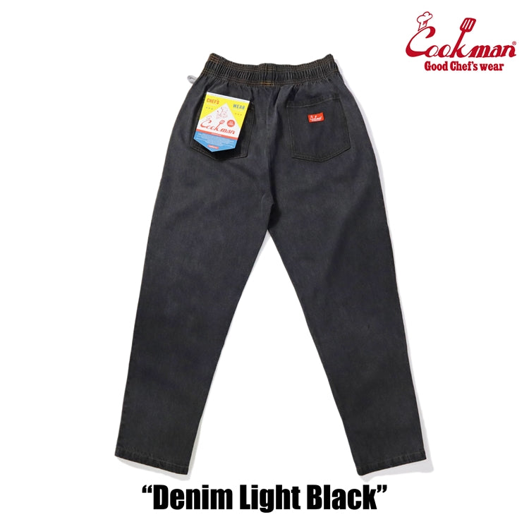 Cookman Chef Pants - Denim : Light Black