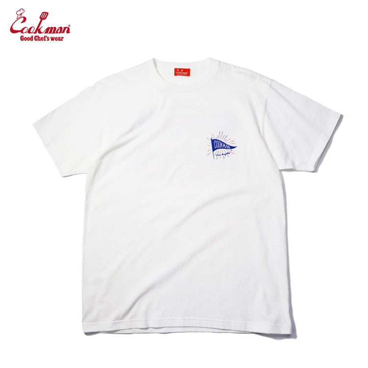 Cookman T-shirts - Wind : White