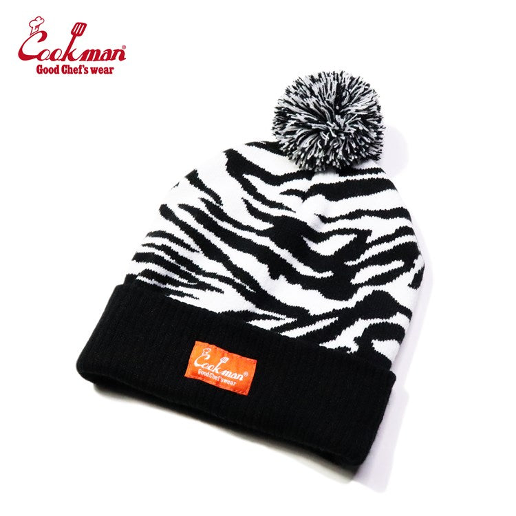 Cookman Beanie - Zebra