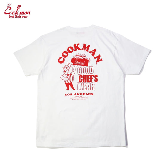 Cookman T-shirts - Food Vendor : White