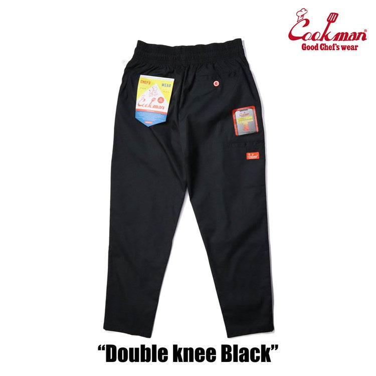 Chef Pants - Double Knee Ripstop : Black