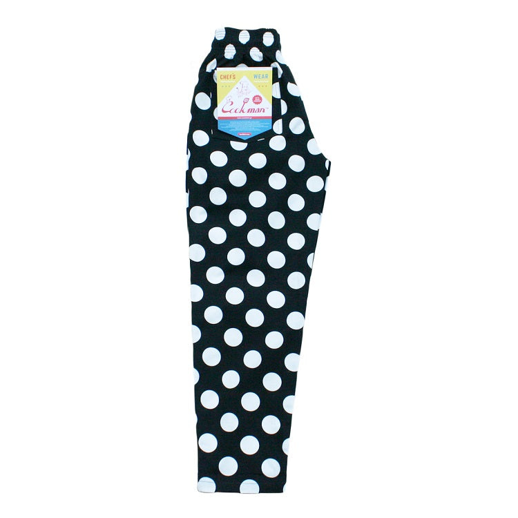 Cookman Chef Pants - Big Dots Black